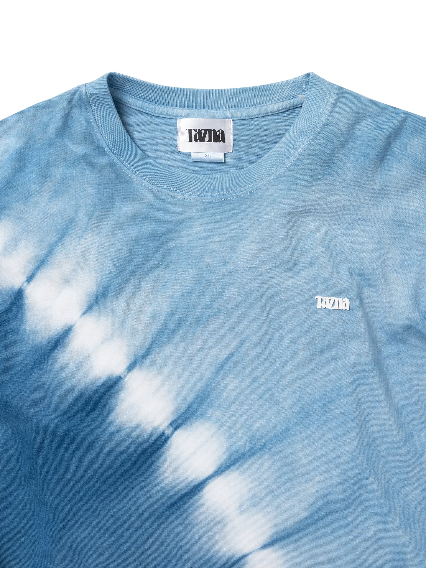 ★RYUKYU INDIGO OBLIQUE TIE-DYE LONG SLEEVE TEE
