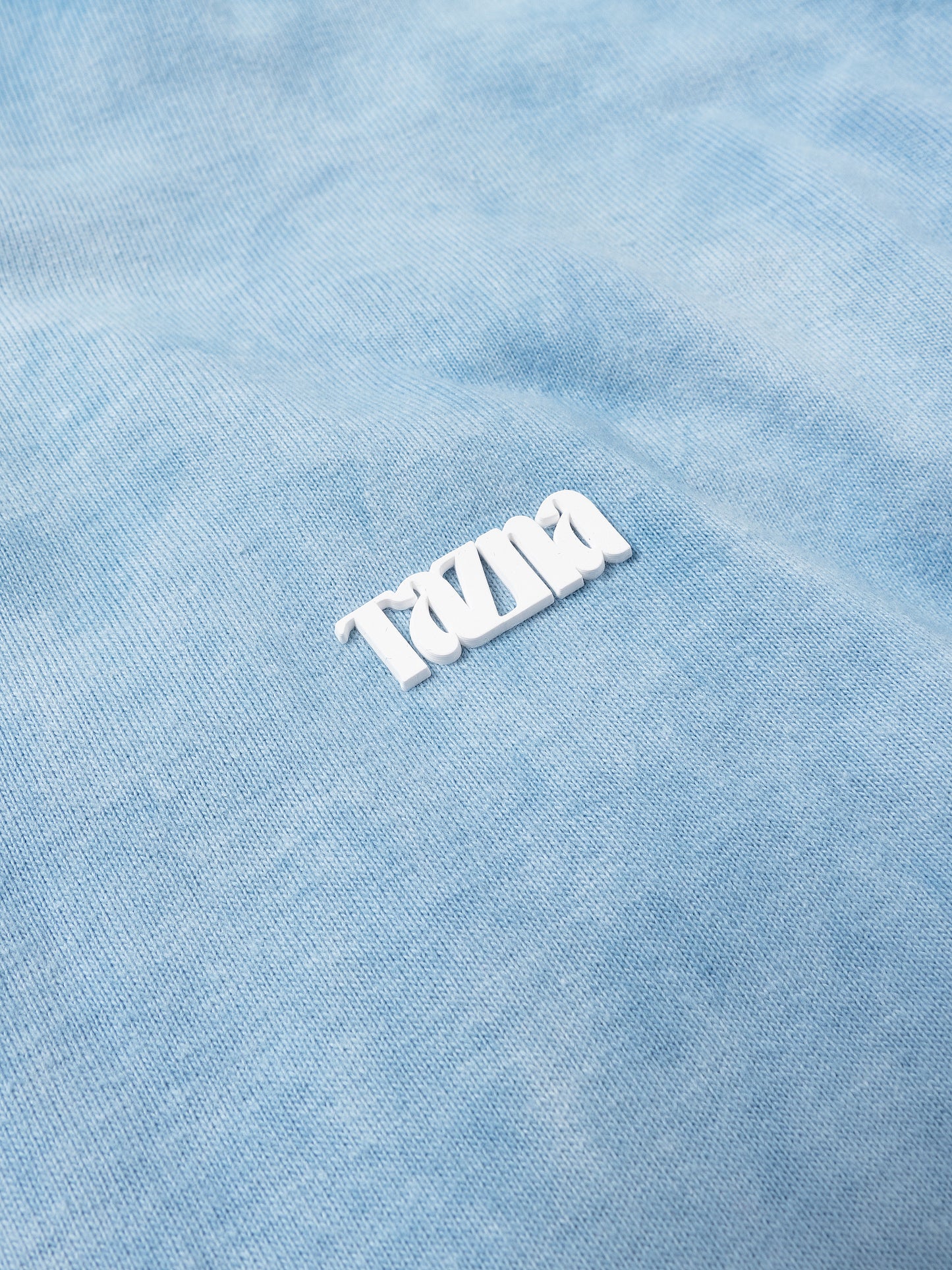 ★RYUKYU INDIGO OBLIQUE TIE-DYE LONG SLEEVE TEE